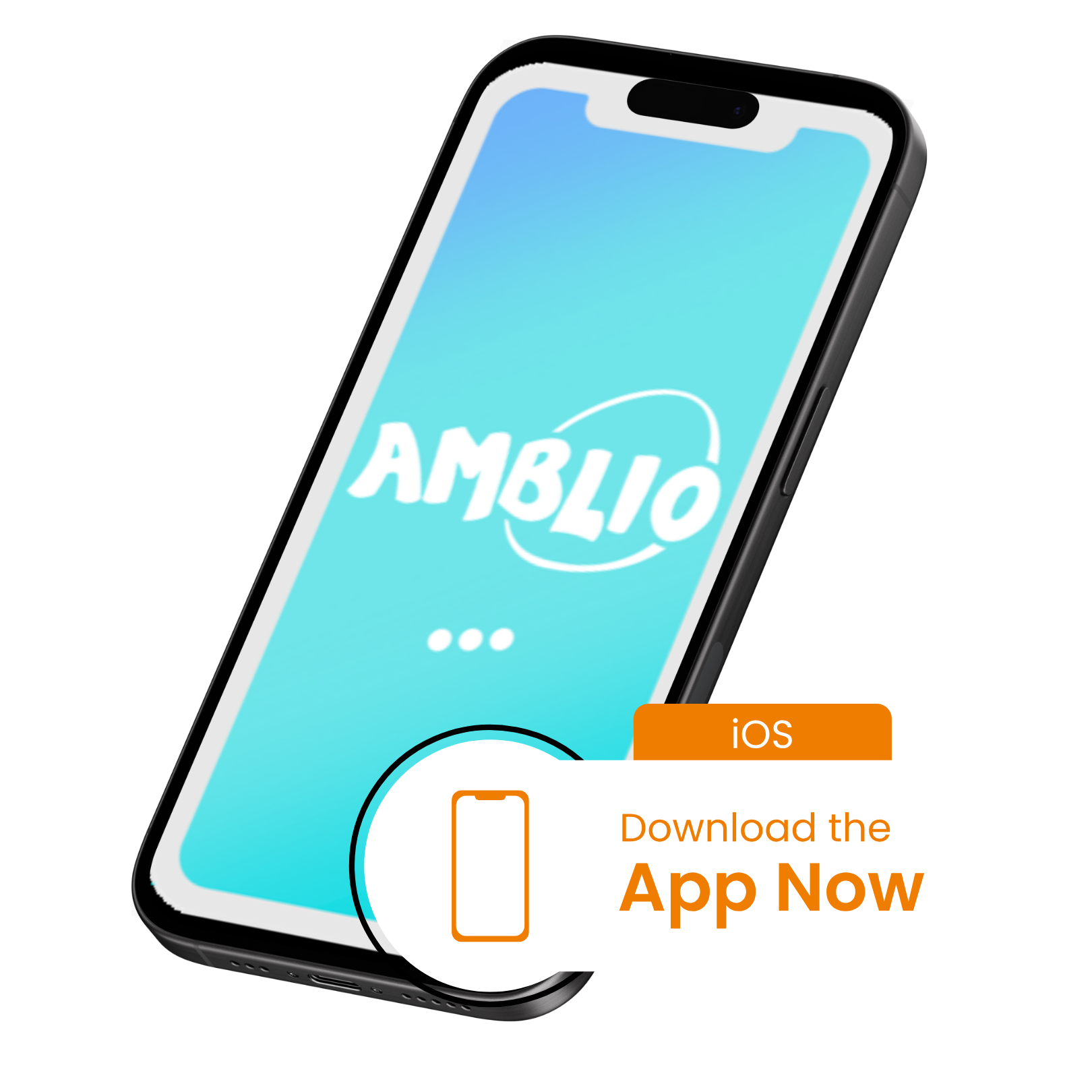 Amblio App screen - iOS version Amblio App screen