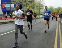 Josephine Bates participating in The Great Birmingham Run